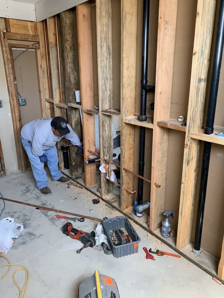 Commercial rough-in plumbing for Water Heater Replacement in Hainesburg